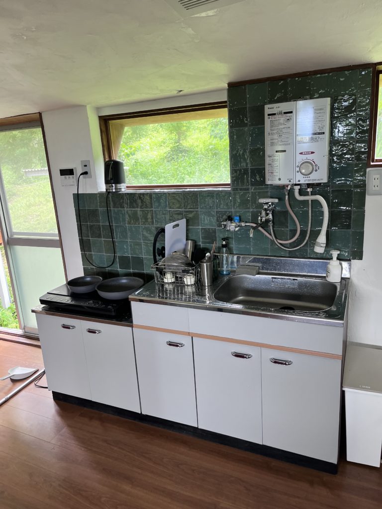 屋久島 永田 山の宿のキッチン